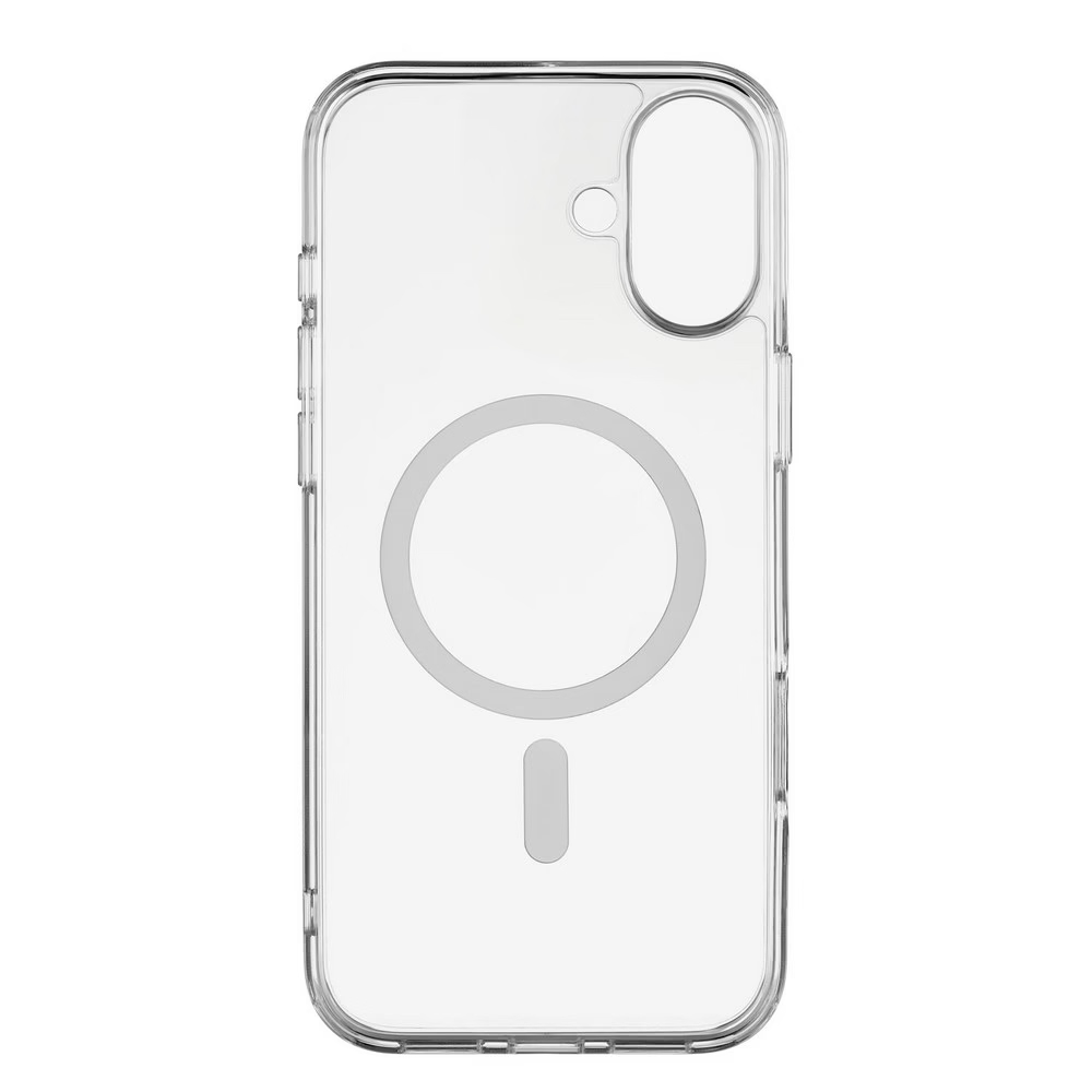 Чехол защитный uBear Real Mag Case для iPhone 16 Plus,усиленный, прозрачный